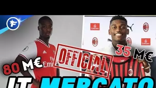 OFFICIEL : Nicolas Pépé signe à Arsenal, Rafael Leão au Milan AC | Journal du Mercato
