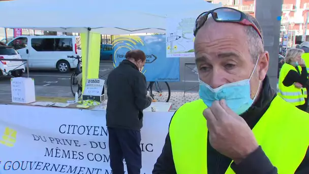 Près de deux ans après le début du mouvement, des Gilets Jaunes restent mobilisés à Tarbes