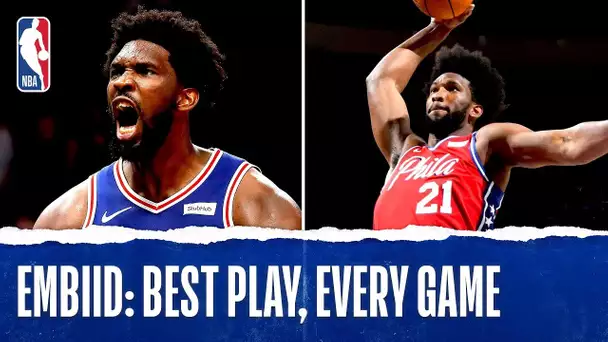 Joel Embiid's Best Plays From Every Game!