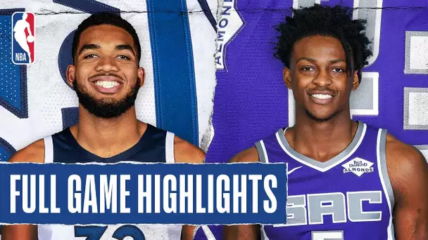 TIMBERWOLVES at KINGS | FULL GAME HIGHLIGHTS | February 3, 2020