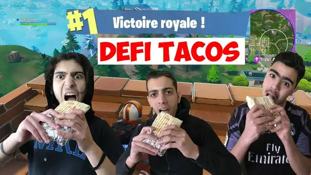 LE GAGNANT MANGE UN TACOS SUR FOTNITE BATTLE ROYALE !