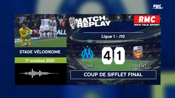 OM 4-1 Lorient : Le goal replay de la victoire marseillaise avec les commentaires de RMC