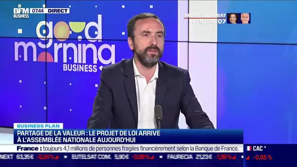 François Perret (Pacte PME): Le projet de loi sur le partage de la valeur arrive à l'Assemblée