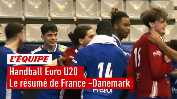 Handball Euro U20 - Les Bleus s'imposent face au Danemark (27-25) en match de classement