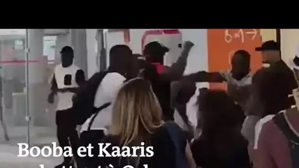 Booba et Kaaris à Orly : la bagarre filmée par des amateurs