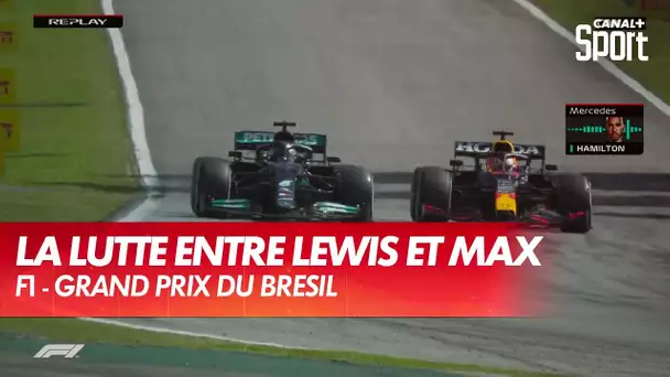 C'était chaud entre Hamilton et Verstappen ! - GP du Brésil