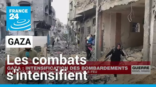 Gaza : intensification des bombardements • FRANCE 24