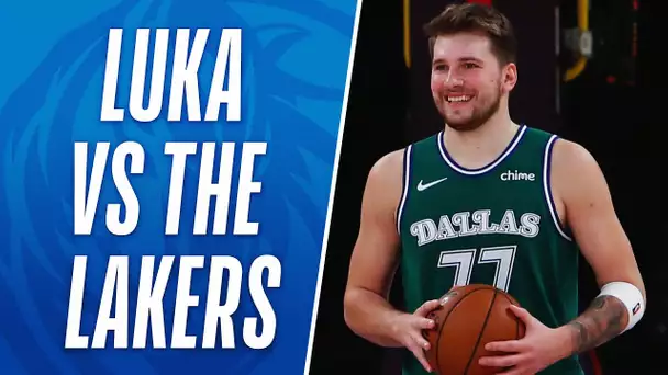 Best of Luka Doncic vs The Lakers!