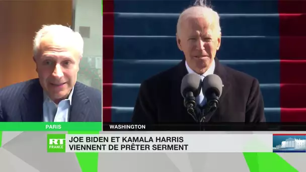 Joe Biden officiellement investi : «Aujourd'hui, malheureusement, le peuple américain est absent»