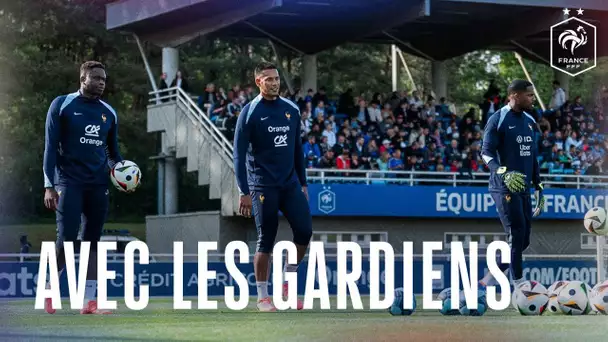 Première séance pour les gardiens de but