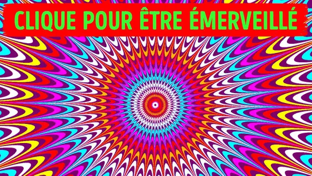 Ce Test Visuel d’Illusions d’Optique te Fera Perdre la Tête