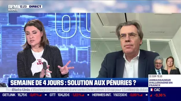 Benoît Serre (ANDRH) : Semaine de quatre jours, solution aux pénuries ?
