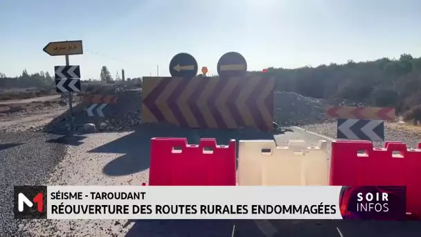 Séisme-Taroudant: Réouverture des routes rurales endommagées