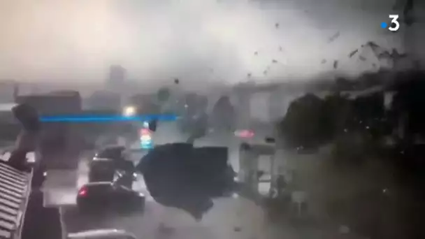Images de la tornade