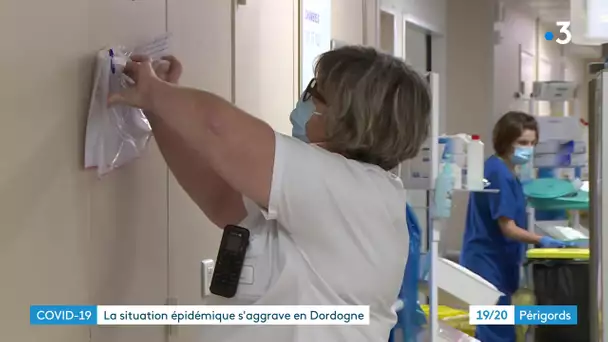 Covid : des chiffres nettement à la hausse en Dordogne