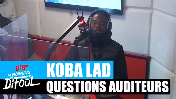 Koba LaD répond aux auditeurs : son meilleur feat ? #MorningDeDifool