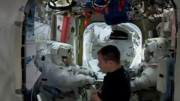 [REPLAY LIVE] Expedition 50 U.S. EVA # 38 - Sortie dans l'espace commentée