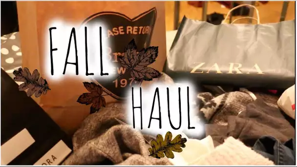 [ Haul n°13 ] : FALL HAUL 2014 ! 🍂