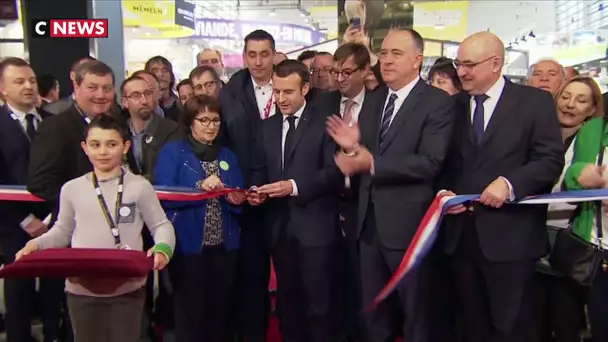 Emmanuel Macron au Salon de l'Agriculture