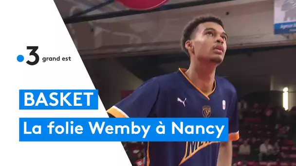 Basket: le show Victor Wembanyama face à Nancy