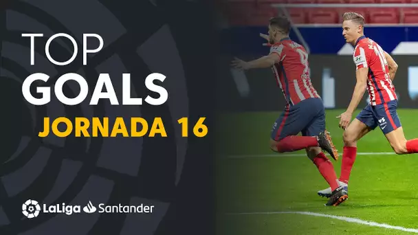 Todos los goles de la jornada 16 de LaLiga Santander 2020/2021