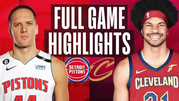 PISTONS at CAVALIERS | FULL GAME HIGHLIGHTS | February 8, 2023