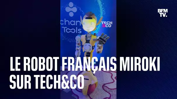 Le robot français Miroki était sur le plateau de Tech&Co