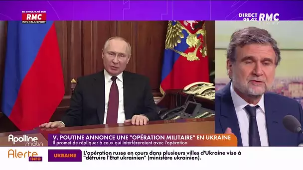 Gosset :  "Nous faisons face à une véritable invasion de l'Ukraine"