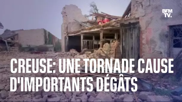 Creuse: un tornade provoque d'importants dégâts matériels