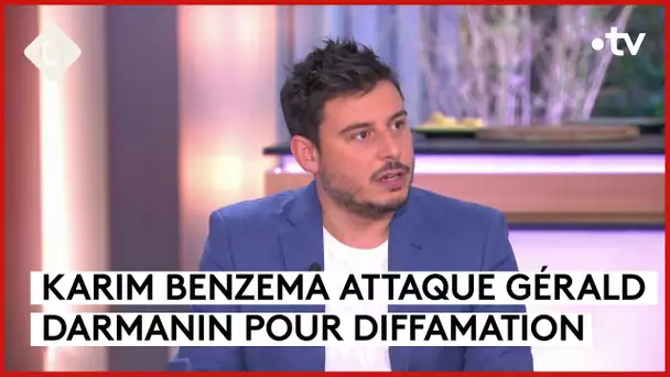 Karim Benzema porte plainte contre Gérald Darmanin - Le 5/5 - C à Vous - 16/01/2024