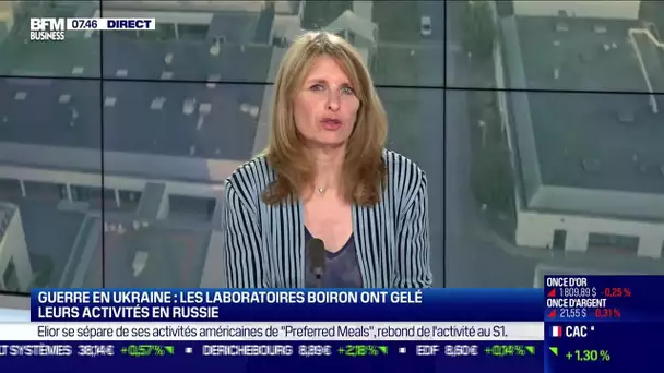 Valérie Lorentz-Poinsot (Boiron): Les laboratoires Boiron ont gelé leurs activités en Russie