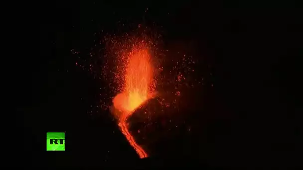 La première éruption du volcan Etna en 2017 (Direct du 28.02)