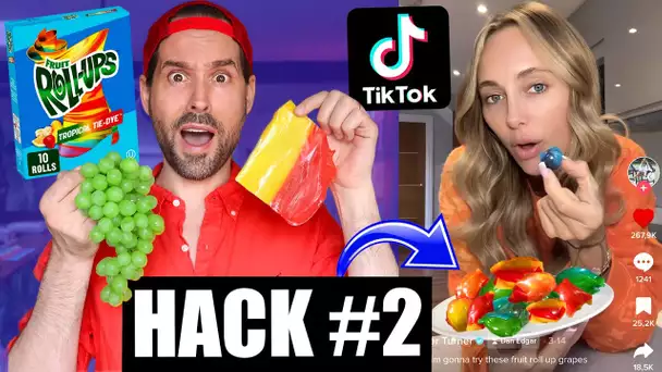 Je teste les 15 MEILLEURS LIFE HACKS de TIKTOK