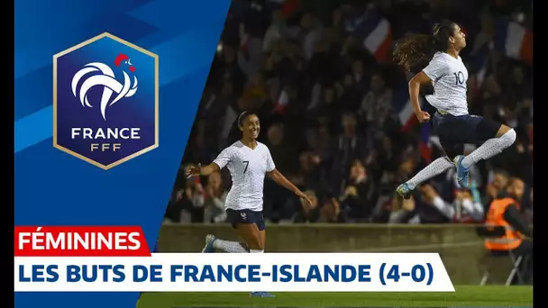 Les buts de France-Islande Féminines (4-0)