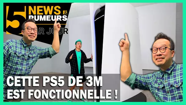 CETTE PS5 GÉANTE DE 3 MÈTRES FONCTIONNE PARFAITEMENT ! ELLE VAUT 70 000$ !