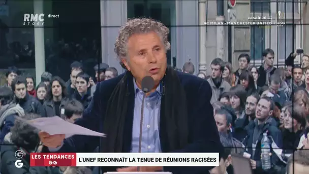 Réunions de l’Unef interdites aux blancs - "C'est juridiquement raciste !" dit l’avocat GW Goldnadel