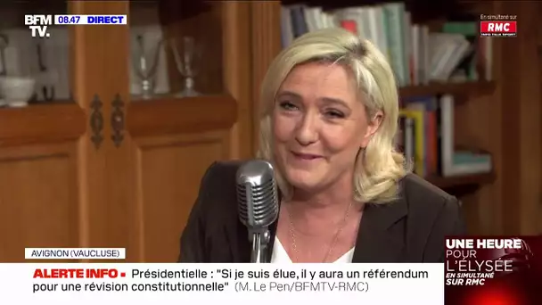 Le Pen : "On s'est trop habitué à ce que la loi ne soit pas respectée en France"