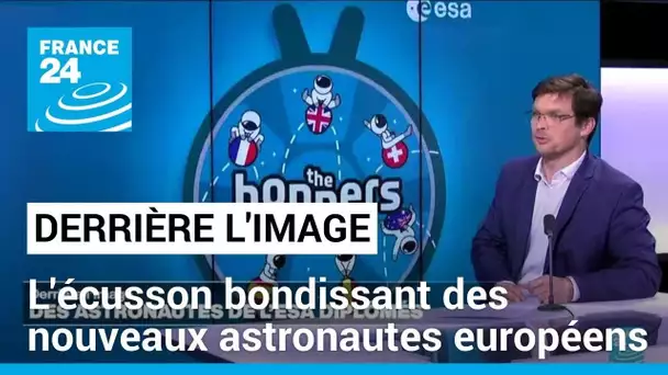 Derrière l'image : l'écusson bondissant de la nouvelle génération d'astronautes européens