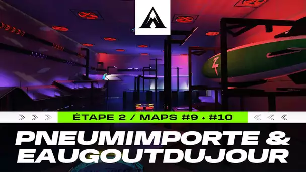 ASCENSION 2023 #15 : PNEUMIMPORTE & EAUGOUTDUJOUR / Maps 9 et 10 (Mapping étape 2)