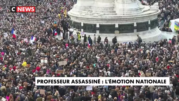 Professeur assassiné : l'émotion nationale