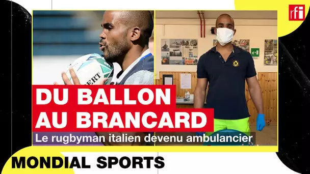 Du ballon au brancard : Maxime Mbanda, rugbyman devenu ambulancier
