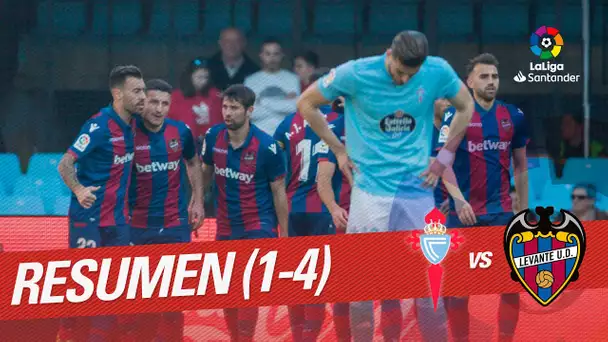 Resumen de RC Celta vs Levante UD (1-4)