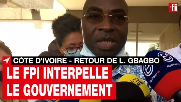Côte d'Ivoire : le FPI interpelle le gouvernement
