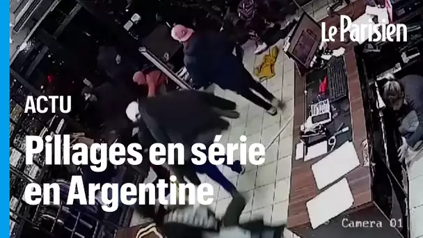 Vague de pillages dans les supermarchés en Argentine, le pays en alerte