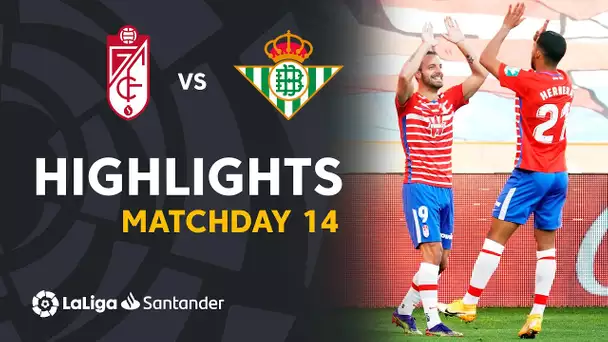 Highlights Granada CF vs Real Betis (2-0)