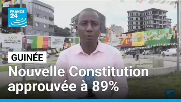 En Guinée, le référendum constitutionnel approuvé à 89% • FRANCE 24