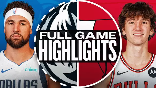 MAVERICKS at BULLS | FULL GAME HIGHLIGHTS | March 29, 2025