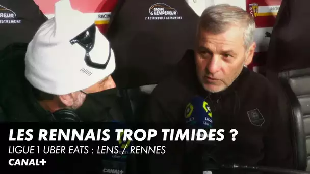 La frustration de Bruno Génésio après Lens / Rennes - Ligue 1 Uber Eats