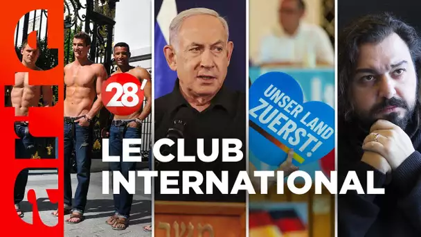 Manifestations en Allemagne, Israël-Hamas, pornographie | Le Club international - 28 minutes - ARTE