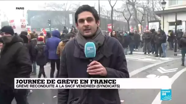 Journée de grève en France : des milliers de personnes mobilisées